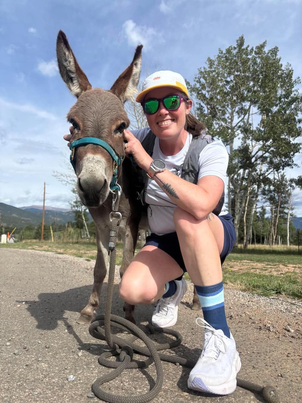 Boots the Donkey, miniature donkey at CRATES Colorado