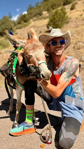 Poppie (AKA “Poppie the Queen”), miniature donkey at CRATES Colorado